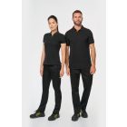 WK galléros póló Contrasting Day To Day 220 fekete-narancs