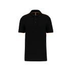 WK galléros póló Contrasting Day To Day 220 fekete-narancs