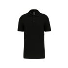 WK galléros póló Contrasting Day To Day 220 fekete-ezüst