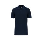 WK galléros póló Contrasting Day To Day 220 tengerkék-királykék