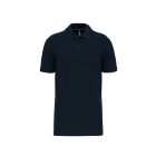 WK galléros póló Contrasting Day To Day 220 tengerkék-ezüst