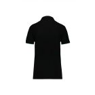 WK női galléros póló Contrasting Day To Day 220 fekete-fűzöld