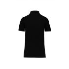 WK női galléros póló Contrasting Day To Day 220 fekete-ezüst