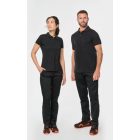 WK női galléros póló Contrasting Day To Day 220 fekete-sárga