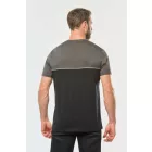 Kariban póló Workwear 190 fekete-narancssárga