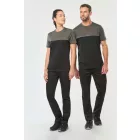 Kariban póló Workwear 190 fekete-narancssárga