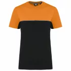 Kariban póló Workwear 190 fekete-narancssárga