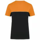 Kariban póló Workwear 190 fekete-narancssárga