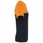 Kariban póló Workwear 190 fekete-narancssárga