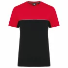 Kariban póló Workwear 190 fekete-narancssárga