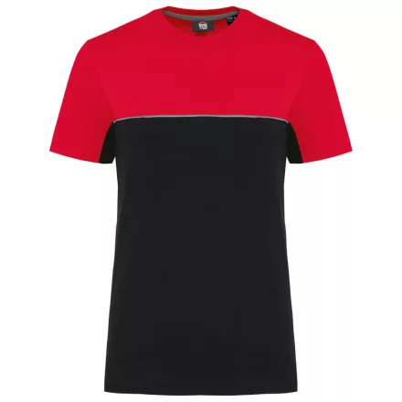 Kariban póló Workwear 190 fekete-narancssárga