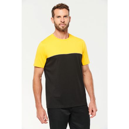 Kariban póló Workwear 190 fekete-narancssárga