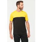 Kariban póló Workwear 190 fekete-narancssárga