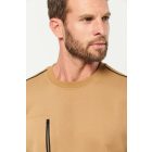 WK pulóver Set-In 300 barna-fekete