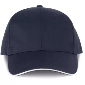 WK baseball sapka Oekotex Certified 6P tengerkék-fehér