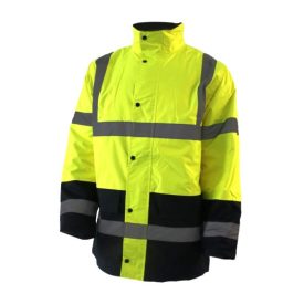   4WRK láthatósági téli kabát Yukon Hi-Vis sárga-sötétkék
